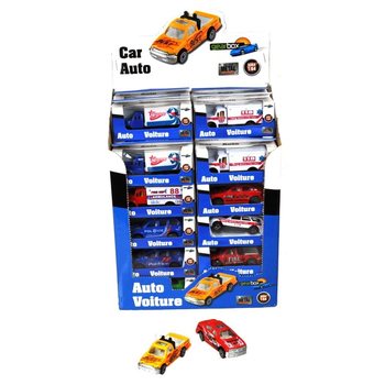 Die-Cast fém járművek displayben (36 db)