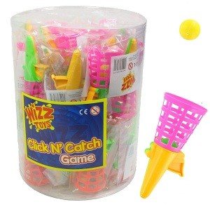 Click 'n' Catch Labdaelkapó Játék Tubusban (36 db)