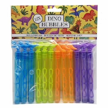 Sz&iacute;nes dinoszaurusz szappanbubor&eacute;kf&uacute;j&oacute; p&aacute;lca (12 db)