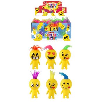 Világító Squeezy Smiley Babák Display-ben (12 db)