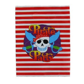 10 Születésnapi Tasak - Pirate Party (6 szett)