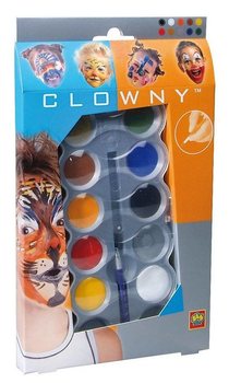 SES Clowny vizes arcfesték készlet (10 szín) (1 db)