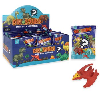 Blindbag / Meglepet&eacute;s tasak - T&eacute;ma: Dinoszauruszok display-ben (60 db)
