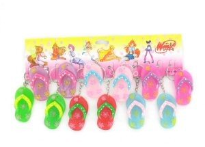 Flip-flop papucs kulcstartó (10 db)