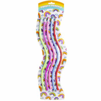 5 részes hajlítható Twisty XL ceruza készlet kártyán (10 db)