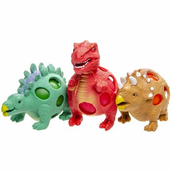 Squishy h&aacute;l&oacute;s dinoszaurusz labda - Display (12 db)
