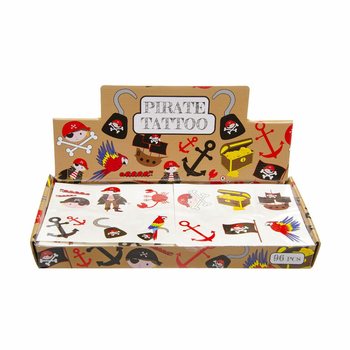 Kalóz Fun tetoválás - Display (96 db)