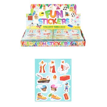 FUN STICKERS &ndash; SINTERKLAAS MODELL (120 db)