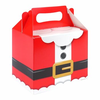 Menübox - Karácsony Mikulás - 14 x 9,5 x 18 cm (12 db)