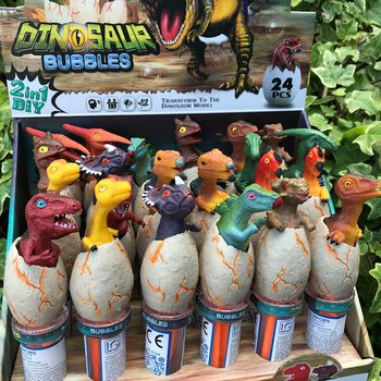 3D Dinoszaurusz Bubor&eacute;kf&uacute;j&oacute; P&aacute;lca (24 darabos display)