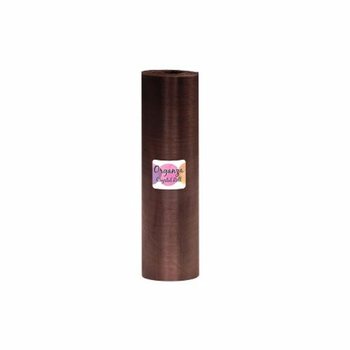 ORGANZA TEKERCS - 28 Cm x 25 M&Eacute;TER - CSOKOL&Aacute;D&Eacute;BARNA SZ&Iacute;N (1 db)