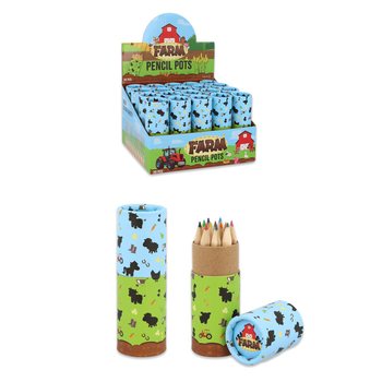12x SZ&Iacute;NES CERUZA HENGERBEN: FARM MODELL - DISPLAYBEN (20 db)