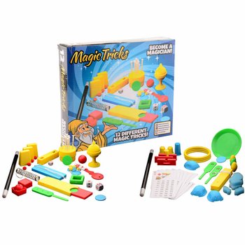 MAGIC TRICKS - NAGY BŰV&Eacute;SZDOBOZ 12 TR&Uuml;KKEL DOBOZBAN