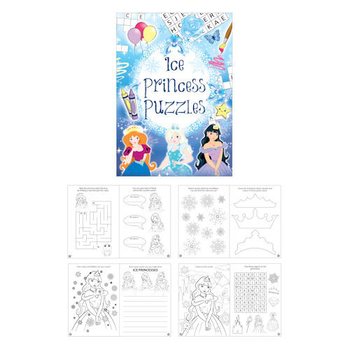 Jéghercegnő puzzle könyv (48 db)