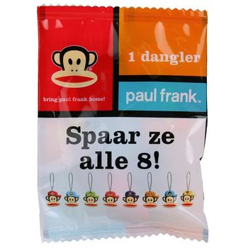 SZUPER OLCS&Oacute; | Paul Frank kulcstart&oacute; / f&uuml;ggő meglepet&eacute;s tasakban (100 db)