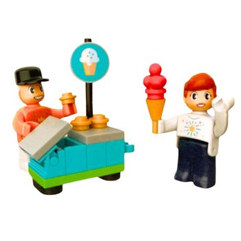 KIDS BRICKS FUN PARK - &Eacute;P&Iacute;TŐJ&Aacute;T&Eacute;K K&Eacute;SZLET - 130 R&Eacute;SZES (1 db)