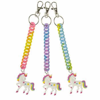 UNICORN / UNIKORNIS SPIRÁL KULCSTARTÓK (24 db)