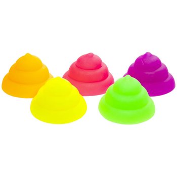 NEON KAKI STRESSZLABDA - MIX SZ&Iacute;NEK - DISPLAYBEN (50 db)