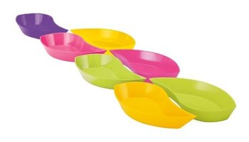 Zak! Designs Flora Lev&eacute;l Alak&uacute; Snack K&eacute;szlet, 7 r&eacute;szes (1 szett)