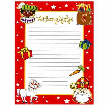SINTERKLAAS K&Iacute;V&Aacute;NS&Aacute;GLISTA - 6 LAP / CSOMAG (1 db)