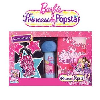 BARBIE PRINCESS & POPSTAR F&Uuml;RDŐSZETT (6 db)