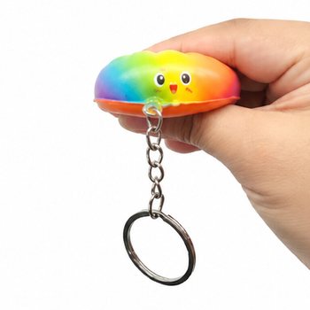 RAGE - SQUISHY GOMB&Oacute;C KULCSTART&Oacute;K - VEGYES SZ&Iacute;NEK - DISPLAYBEN (24 db)