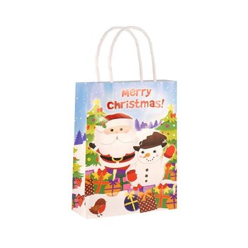 MERRY CHRISTMAS Ajándéktasak 14x21x7 cm (24 db)