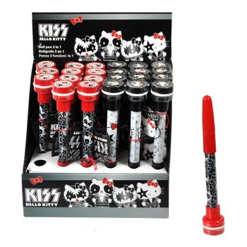 HELLO KITTY - 3 AZ 1-BEN PECS&Eacute;TELŐ TOLL / BUBOR&Eacute;KF&Uacute;J&Oacute; (24 db)