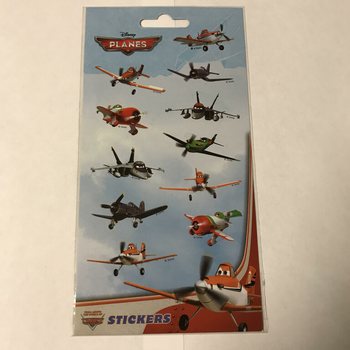 Matricalap: DISNEY PLANES, Méret: 20 x 10 cm (10 db)