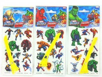 MARVEL HEROES SAT&Iacute;ROZ&Oacute;S MATRIC&Aacute;K (24 db)