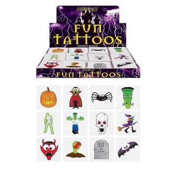 Fun Tattoos – Halloween modell (48 csomag x 12 db)