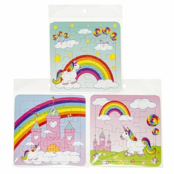 MIX Unikornis puzzle - 14 x 14 cm (50 db)