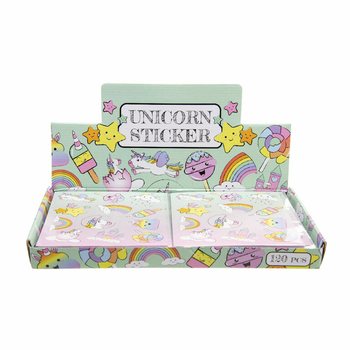 Unikornis Fun Matrica Display (120 darab)