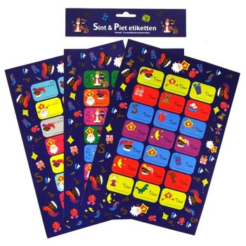 3 &Iacute;V - SINTERKLAAS AJ&Aacute;ND&Eacute;KK&Iacute;S&Eacute;RŐ C&Iacute;MK&Eacute;K (12 db)