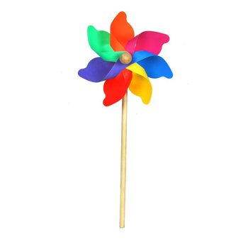 Masszív fából készült szélforgók 38 cm (12 db)