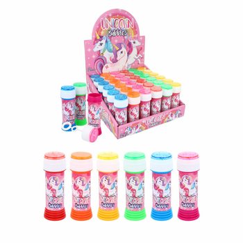 BUBORÉKFÚJÓ - UNICORN / EGYSZARVÚ - 50ML DISPLAY-BEN (36 db)
