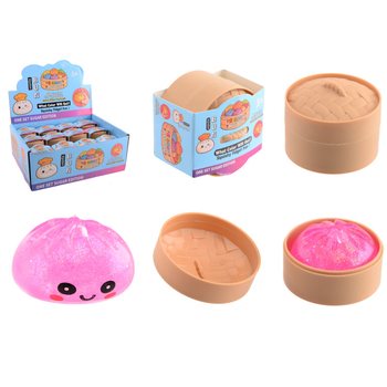RAGE - Squishy SUGAR EDITION Gomb&oacute;c Dumplings KICSI (5.3 x 5.3 x 4.1 Cm) Viral 2026 Fidget Toy (24 db)
