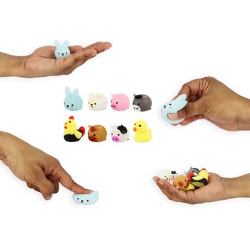ZS&Aacute;KBAMACSKA SQUISHY - TANYASI &Aacute;LLATOK - KIJELZŐBEN (96 db)