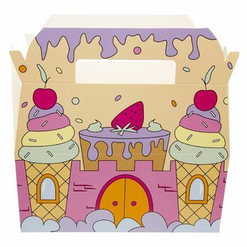 Gyerek Men&uuml; Box J&eacute;gkast&eacute;ly - 22,5 x 12 x 9,5 cm (24 db)