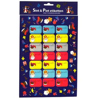 3 &Iacute;V - SINTERKLAAS AJ&Aacute;ND&Eacute;KK&Iacute;S&Eacute;RŐ C&Iacute;MK&Eacute;K (12 db)