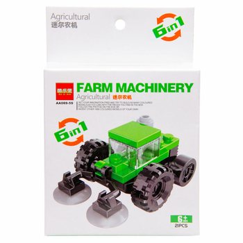 BRICKS &Eacute;P&Iacute;TŐKOCK&Aacute;K - MEZŐGAZDAS&Aacute;GI J&Aacute;RMŰVEK (12 db)