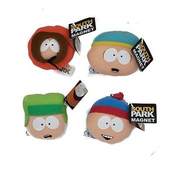 SOUTH PARK PL&Uuml;SS M&Aacute;GNESEK, 7CM, KIJELZŐN (12 db)