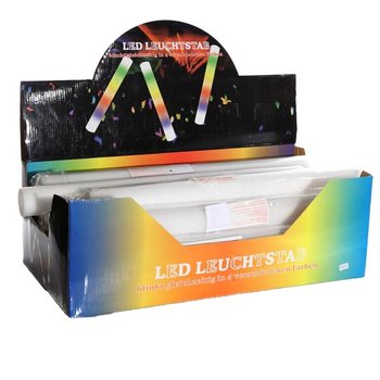 LED HABSZIVACS RUDAK - MULTICOLOR BULI R&Uacute;D DISPLAY-BEN (24 db)