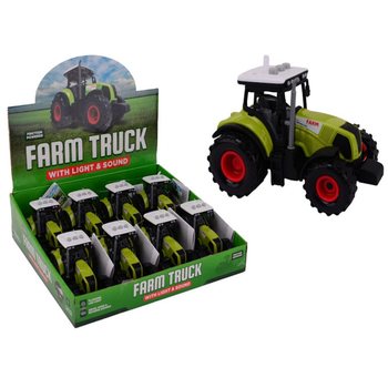 FARM TRAKTOR FÉNNYEL ÉS HANGGAL - DISPLAYBEN (8 db)
