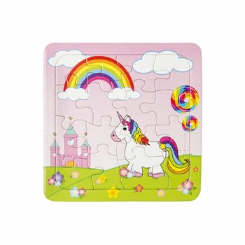 MIX Unikornis puzzle - 14 x 14 cm (50 db)