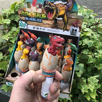 3D Dinoszaurusz Bubor&eacute;kf&uacute;j&oacute; P&aacute;lca (24 darabos display)