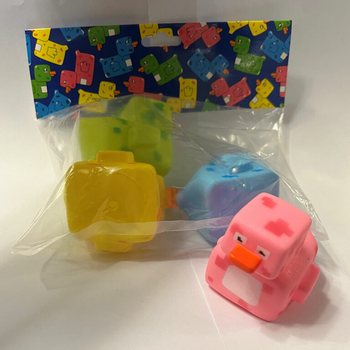 Gaming Gumikacsa Mix - F&uuml;rdőkacsa 6x5 cm (4 darab)