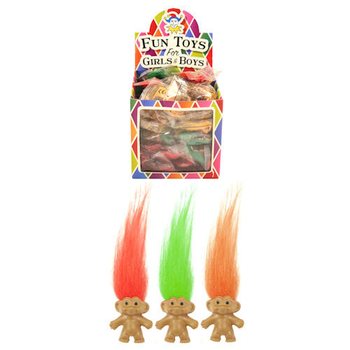 Zsákbamacska Troll játékfigurák displayben (72 db)