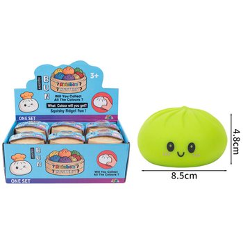 RAGE - Squishy Bun Dumplings NAGY (8.5 x 8.5 x 4.8 cm) - Vir&aacute;lis 2026 Fidget Toy (12 db)