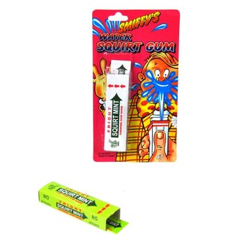 Smiffy's Tr&eacute;f&aacute;s V&iacute;zipisztoly R&aacute;g&oacute;gumi K&aacute;rty&aacute;n (24 db)